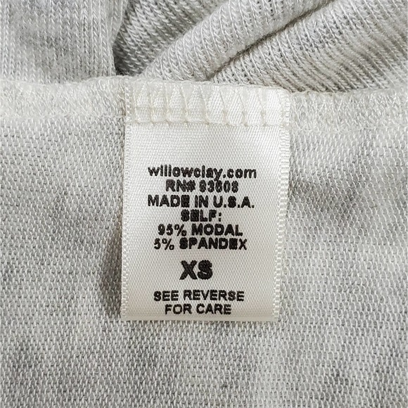 Willow & Clay Ruffle Sleeve Open Front Cardigan - Picture 4 of 4